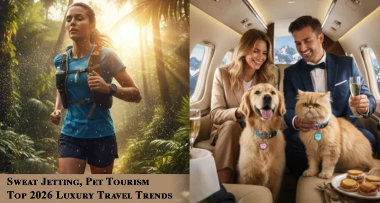 2026 Luxury Travel Trends: Sweat Jetting and Pet Tourism Sweat Jetting, Pet Tourism Top 2026 Luxury Travel Trends