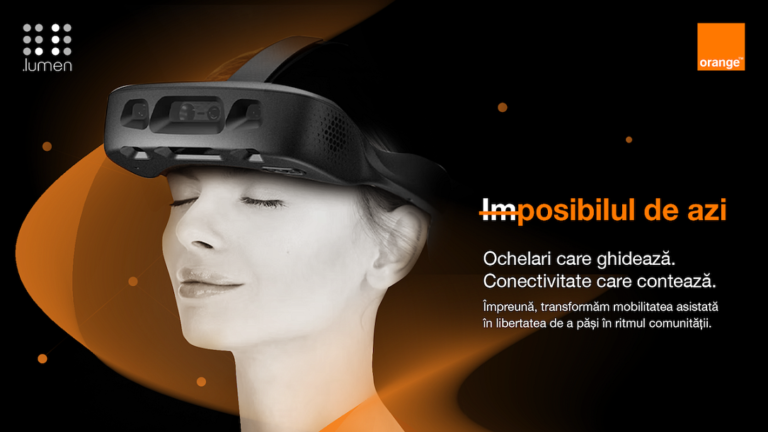 .lumen teams up with Orange to provide assistive mobility technology for the visually impaired in Romania