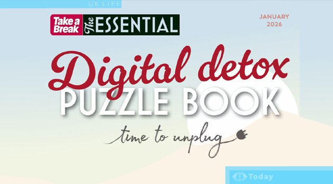 ‘The Essential Digital Detox Puzzle Book’ ‘The Essential Digital Detox Puzzle Book’