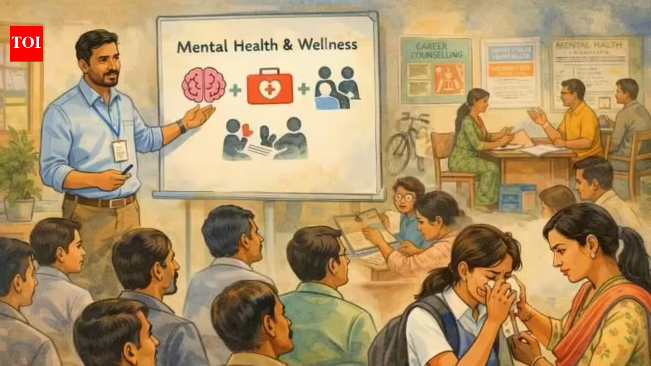 CBSE mandates mental health training for school staff to ensure students’ well-being | Nagpur News CBSE mandates mental health training for school staff to ensure students’ well-being | Nagpur News