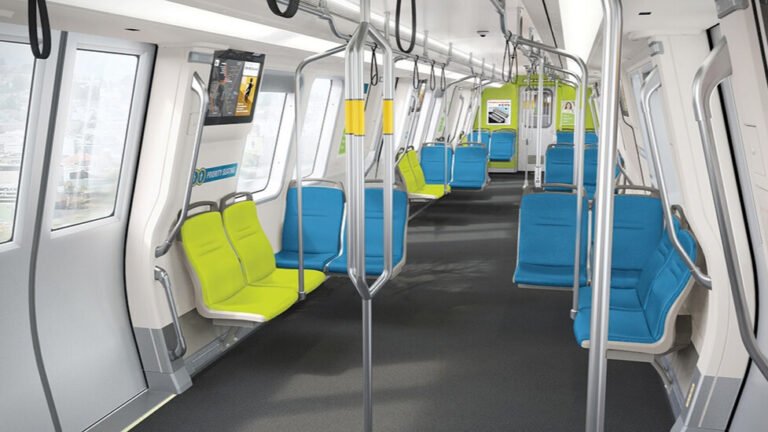 BART car interior