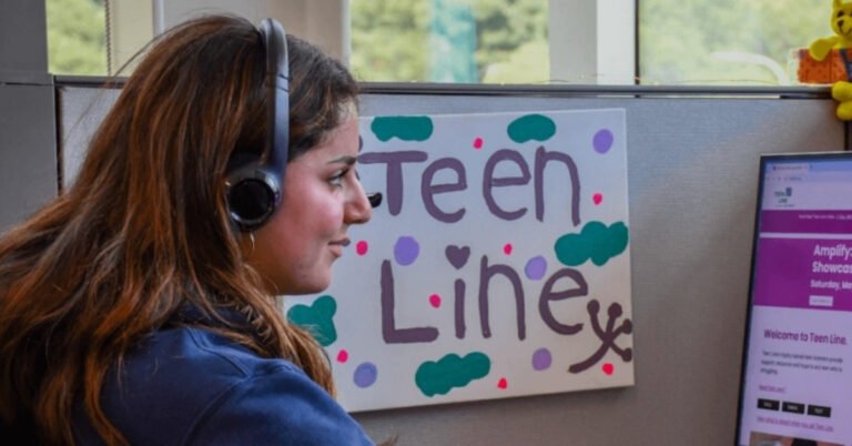 How teens are turning a hotline into a lifeline for their peers Search