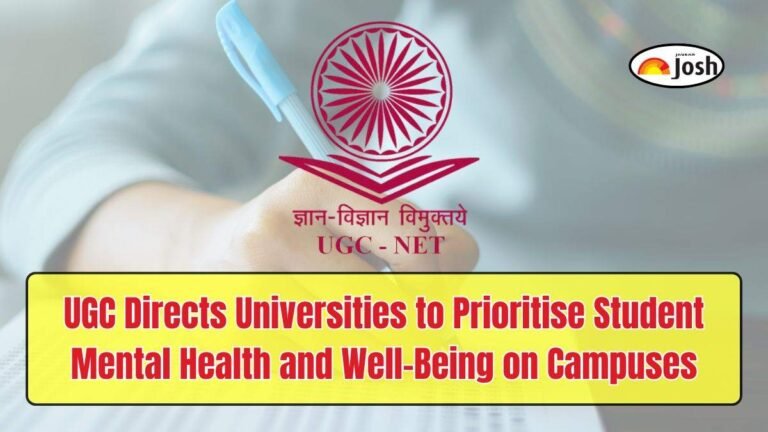 UGC Directs Universities to Prioritise Student Mental Health and Well-Being on Campuses | Education News UGC Directs Universities to Prioritise Student Mental Health and Well-Being on Campuses | Education News