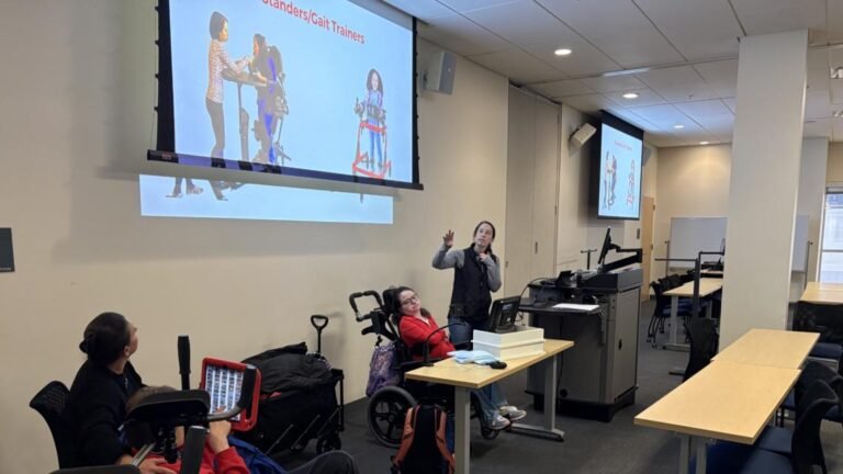 UNE OT students learn about assistive tech, adaptive equipment to empower disabled UNE OT students learn about assistive tech, adaptive equipment to empower disabled