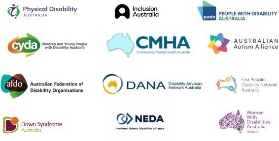 Disability Advocates Urge Government to Maintain NDIS Support Joint DRO logos