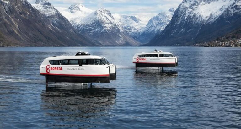 Fleet of ‘Flying Ferries’ Will Provide Zero-Emission, Silent EV Boats for Commuters and Tourists Along Norway’s Coast Fleet of ‘Flying Ferries’ Will Provide Zero-Emission, Silent EV Boats for Commuters and Tourists Along Norway’s Coast