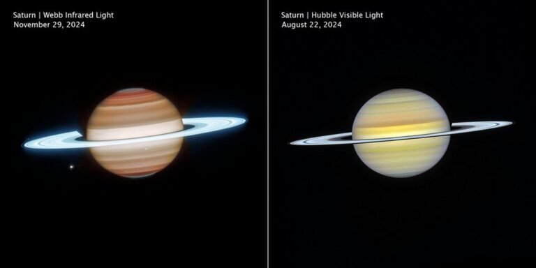 New Views of Saturn Produced by Space Telescopes Help Researchers Understand the Planet’s Clouds New Views of Saturn Produced by Space Telescopes Help Researchers Understand the Planet's Clouds