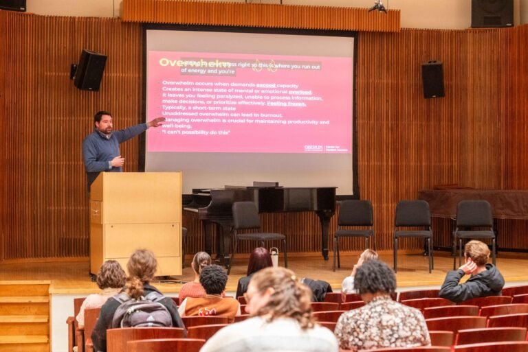 Oberlin Conservatory Hosts Student Burnout Workshop for Confronting Stress Culture – The Oberlin Review Oberlin Conservatory Hosts Student Burnout Workshop for Confronting Stress Culture – The Oberlin Review