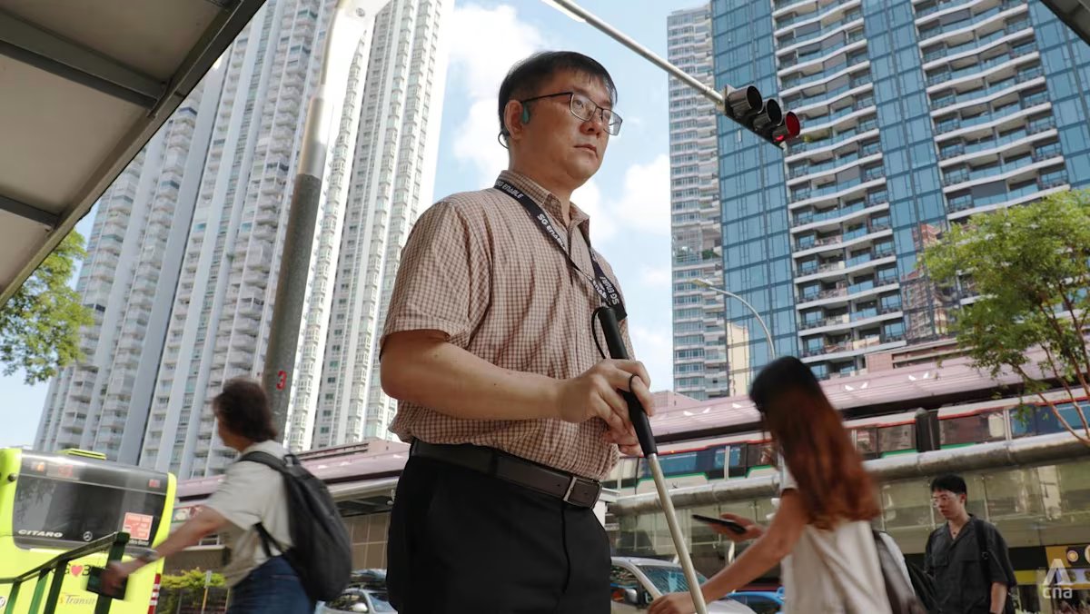 Partially blind, this man is making sure Singapore doesn't lose sight of its disabled community Partially blind, this man is making sure Singapore doesn't lose sight of its disabled community