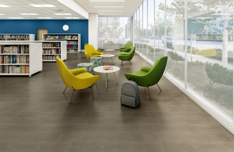 The Case for Resilient Flooring in Education Design Interface’s noravant timber rubber