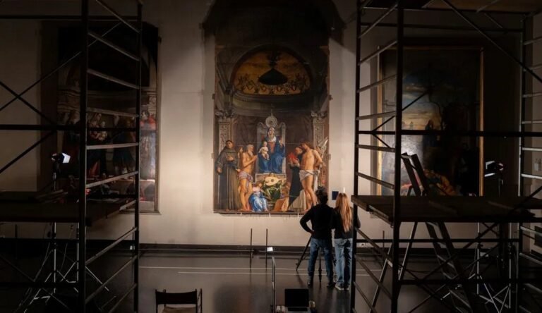 Visitors Can Now Watch Conservators Work to Restore This Masterpiece from Venice Church Altar Visitors Can Now Watch Conservators Work to Restore This Masterpiece from Venice Church Altar