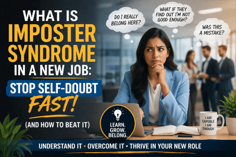 What is imposter syndrome in a new job? What is imposter syndrome in a new job?