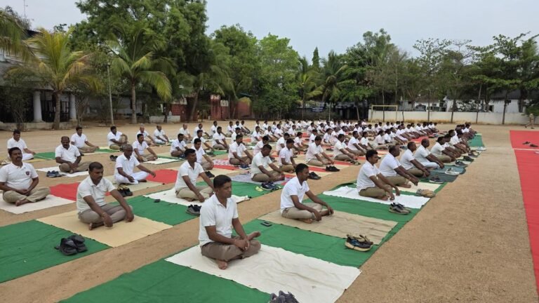 Meditation camp for police personnel begins in Chittoor