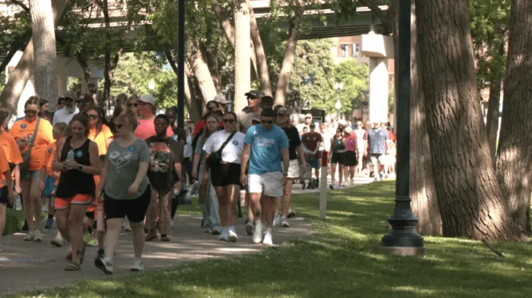 15th annual Step Forward to Prevent Suicide Walk KELO Sioux Falls