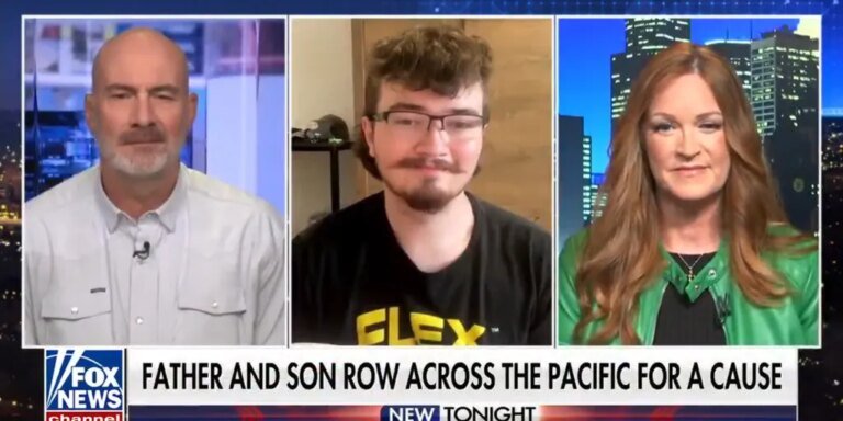 Father and son row across Pacific Ocean for veteran mental health Father and son row across Pacific Ocean for veteran mental health
