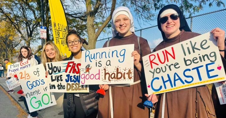 Nun runs marathons, raises $2.6M to feed people in need Search