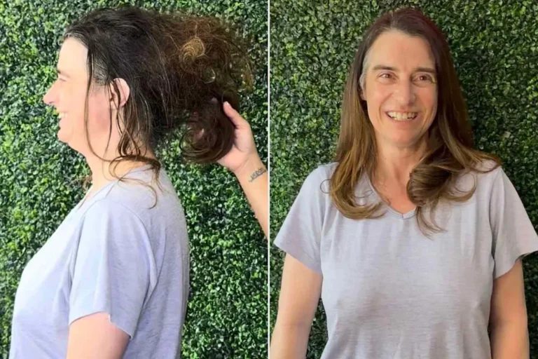 Nurse Undergoes Emotional Transformation at First Salon Visit in 4 Years After Developing Severely Matted Hair (Exclusive) Nurse Undergoes Emotional Transformation at First Salon Visit in 4 Years After Developing Severely Matted Hair (Exclusive)