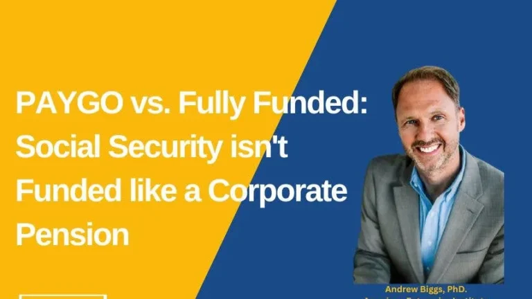 PAYGO vs. Fully Funded: Social Security isn’t Funded like a Corporate Pension Apple App Store