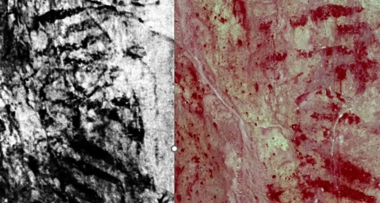 Striped Rock Dismissed as Natural in 1928 Reclassified as UK’s Oldest Cave Painting Striped Rock Dismissed as Natural in 1928 Reclassified as UK’s Oldest Cave Painting