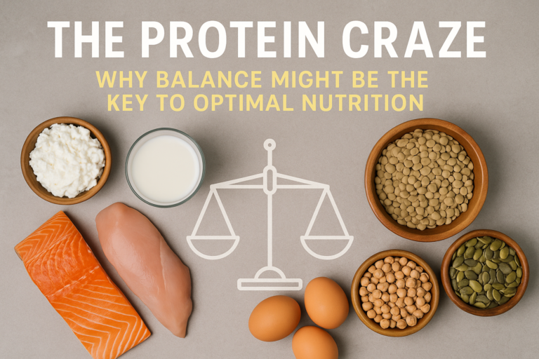 The Protein Craze: Why Balance Might Be the Key to Optimal Nutrition The Protein Craze: Why Balance Might Be the Key to Optimal Nutrition