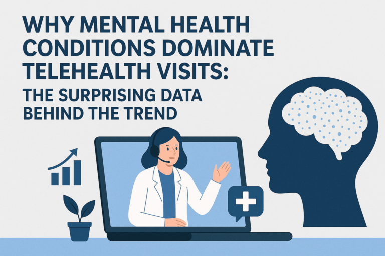 Why Mental Health Conditions Dominate Telehealth Visits: The Surprising Data Behind the Trend Why Mental Health Conditions Dominate Telehealth Visits: The Surprising Data Behind the Trend