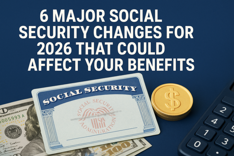 6 Major Social Security Changes for 2026 That Could Affect Your Benefits 6 Major Social Security Changes for 2026 That Could Affect Your Benefits
