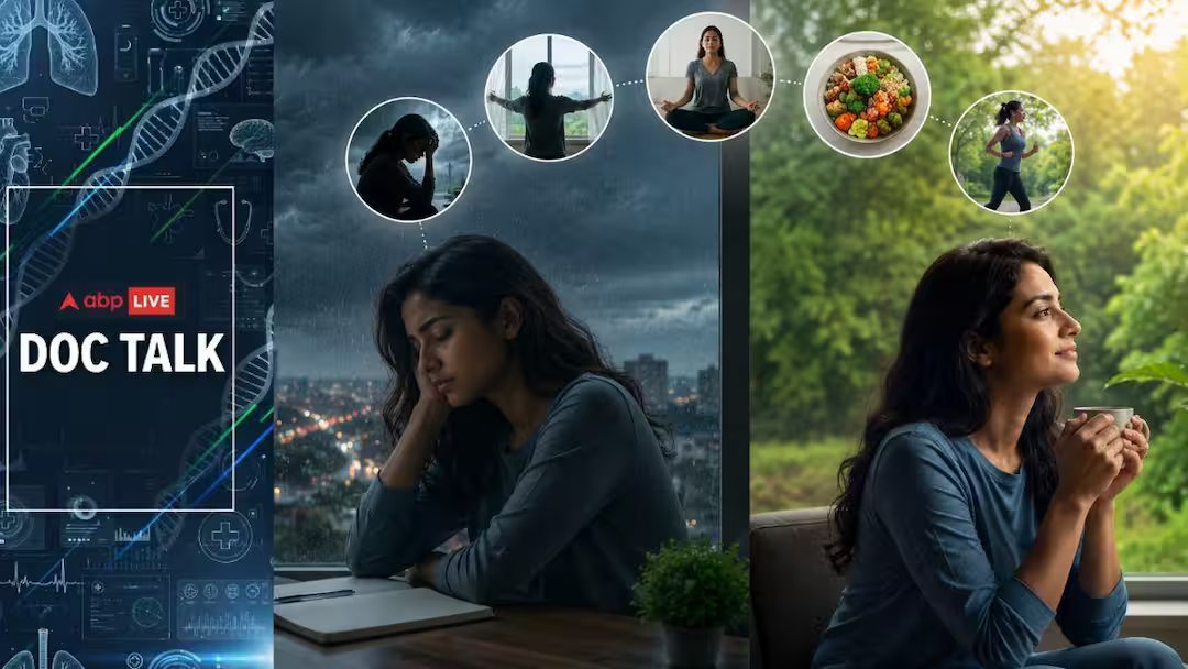 ABP LIVE Doc Talk | Can Continuous Rain Affect Your Mood, Sleep And Productivity? Psychiatrist Explains ABP LIVE Doc Talk | Can Continuous Rain Affect Your Mood, Sleep And Productivity? Psychiatrist Explains