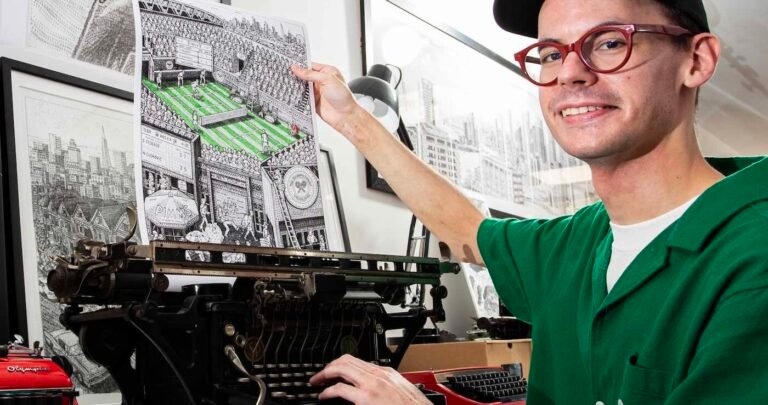 Artist Creates Amazingly Detailed Drawings Using Only Typewriter Keystrokes (LOOK) Artist Creates Amazingly Detailed Drawings Using Only Typewriter Keystrokes (LOOK)