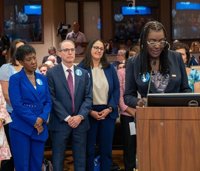 Broward Health recognized by Broward County and City of Lauderhill for maternal mental health community wellness initiatives Broward Health recognized by Broward County and City of Lauderhill for maternal mental health community wellness initiatives