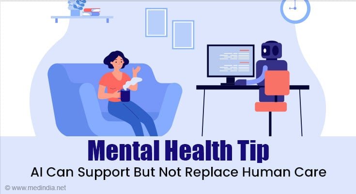 Can a Chatbot Really Support Your Mental Health? Mental Health Tip - AI Can Support But Not Replace Human Care