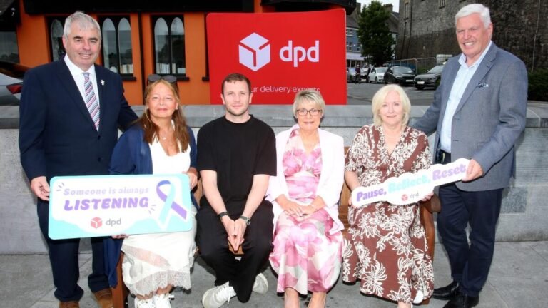 DPD Ireland partners with Legend on Bench to promote mental health awareness