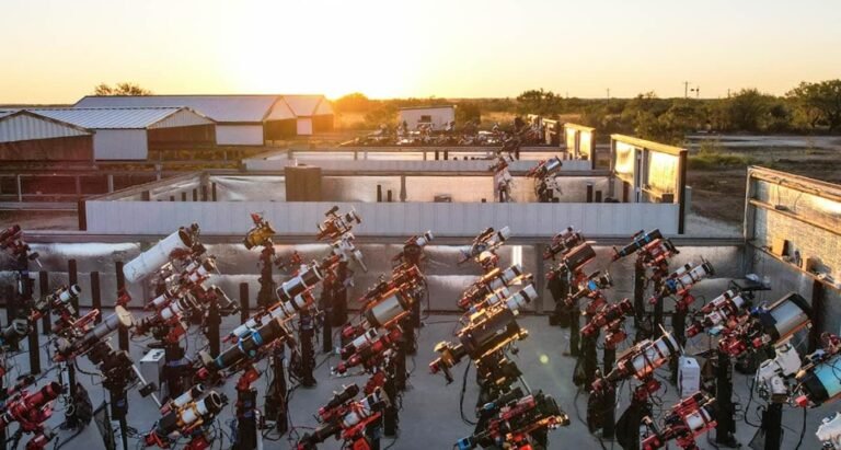 Odd Texas Ranch ‘Raises’ Telescopes to Provide Dark Sky Viewing for Stargazers in Cities Remotely