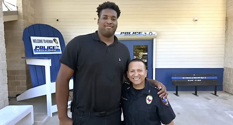 Others Dreamed of His Basketball Career But He Wanted to Help People–He’s Now a Texas Police Officer Others Dreamed of His Basketball Career But He Wanted to Help People–He’s Now a Texas Police Officer