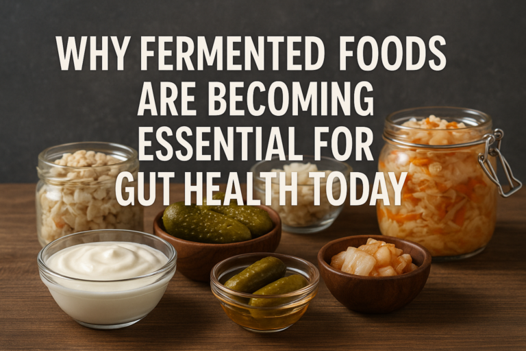 Why Fermented Foods Are Becoming Essential for Gut Health Today Why Fermented Foods Are Becoming Essential for Gut Health Today