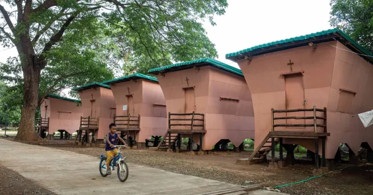 Bamboo tiny homes survive 7.7 magnitude earthquake Search
