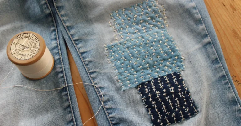 Give your clothes a second life — and show off the repairs Search