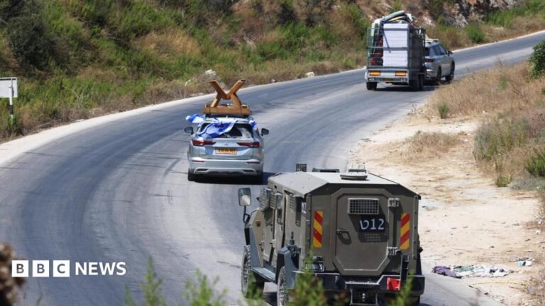 Israel re-establishes closed West Bank settlement, defying growing international protests Israeli settlers move into the former Israeli settlement of Kadim near the West Bank city of Jenin, 20 August 2026.