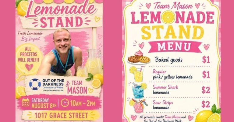 Lemonade Stand to Honor Friend and Raise Awareness | News Lemonade Stand to Honor Friend and Raise Awareness | News