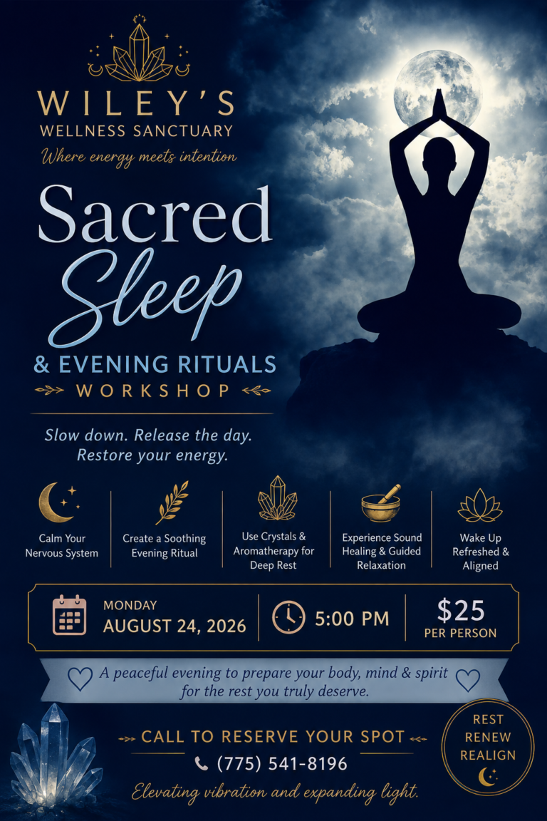 Sacred Sleep & Evening Rituals Workshop Sacred Sleep & Evening Rituals Workshop