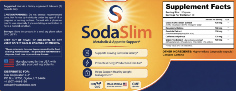SodaSlim Capsules Announces Official 2026 Launch of Dietary Supplement, Emphasizing Ingredient Transparency, Manufacturing Quality, and Consumer Awareness
