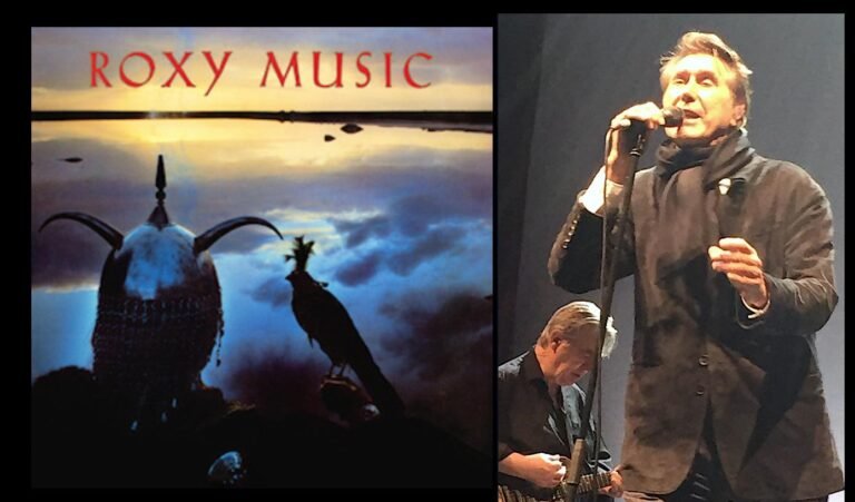 Roxy cover and Bryan Ferry on stage in 2017