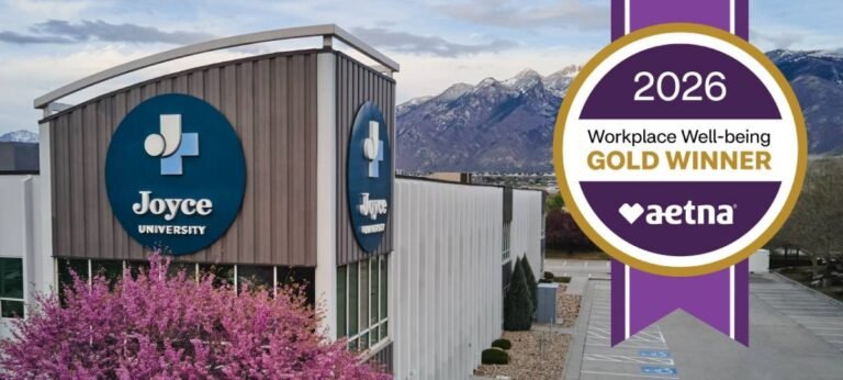 Joyce University Earns 2026 Gold Aetna® Workplace Well-being Award Joyce University Earns 2026 Gold Aetna® Workplace Well-being Award