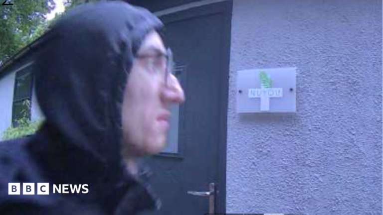 Key convicted Palestine Action member on the run Sean Middlebrough: Caught on a doorbell camera shortly before the break-in