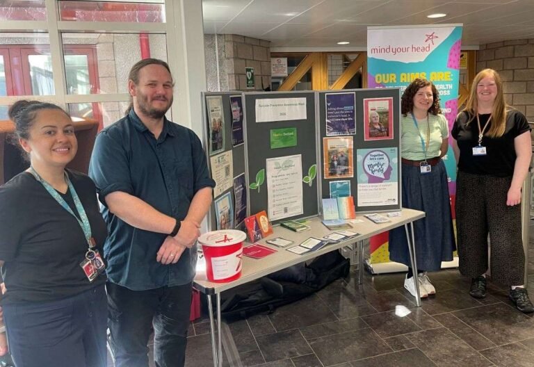 Mind Your Head and NHS Shetland mark suicide prevention awareness week with information sessions and training opportunities Mind Your Head and NHS Shetland mark suicide prevention awareness week with information sessions and training opportunities