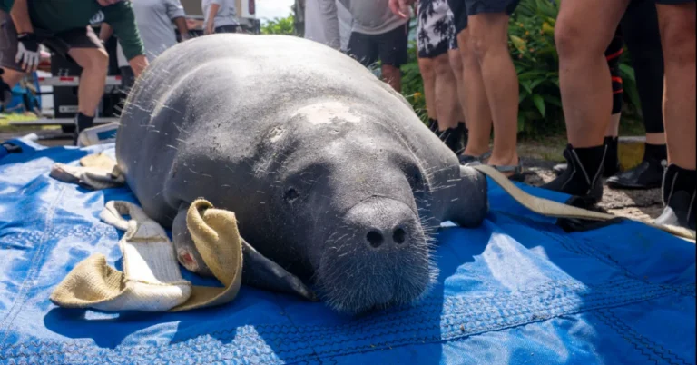 Twice-rescued manatee returned to Crystal River Search
