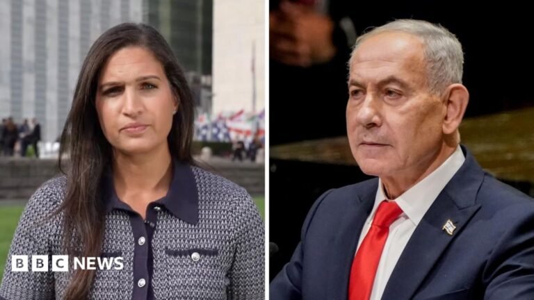 Why an international arrest warrant didn’t stop Netanyahu’s US trip Split screen. Left, Nada Tawfik. Right, Benjamin Netanyahu.