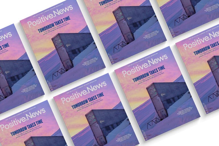 A future worth building. What to expect in the new issue of Positive News magazine A future worth building. What to expect in the new issue of Positive News magazine