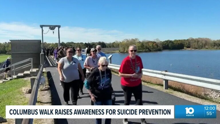 Columbus walk raises awareness for suicide prevention Columbus walk raises awareness for suicide prevention