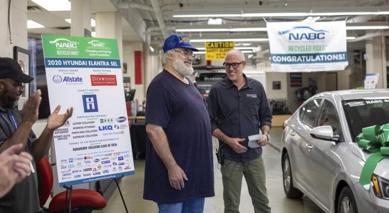 Disabled Veteran Receives Donated Car Beautifully Refurbished by Auto Collision Students Disabled Veteran Receives Donated Car Beautifully Refurbished by Auto Collision Students