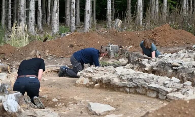 Inches Below the Forest Floor, Archeologists in Germany Unearthed a Roman Temple to the War God Inches Below the Forest Floor, Archeologists in Germany Unearthed a Roman Temple to the War God